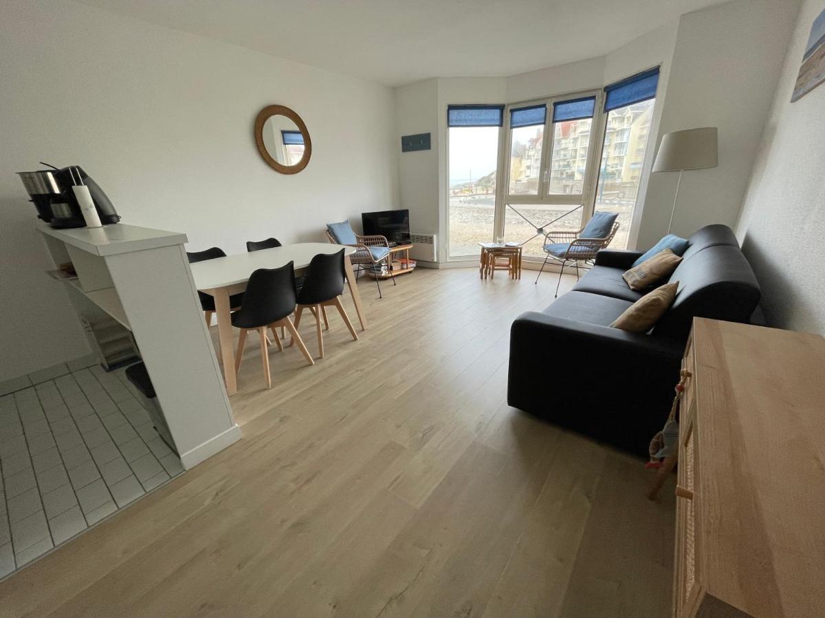 Appartement Wimereux Vue Mer 1 chambre et 1 coin cabine Extérieur photo